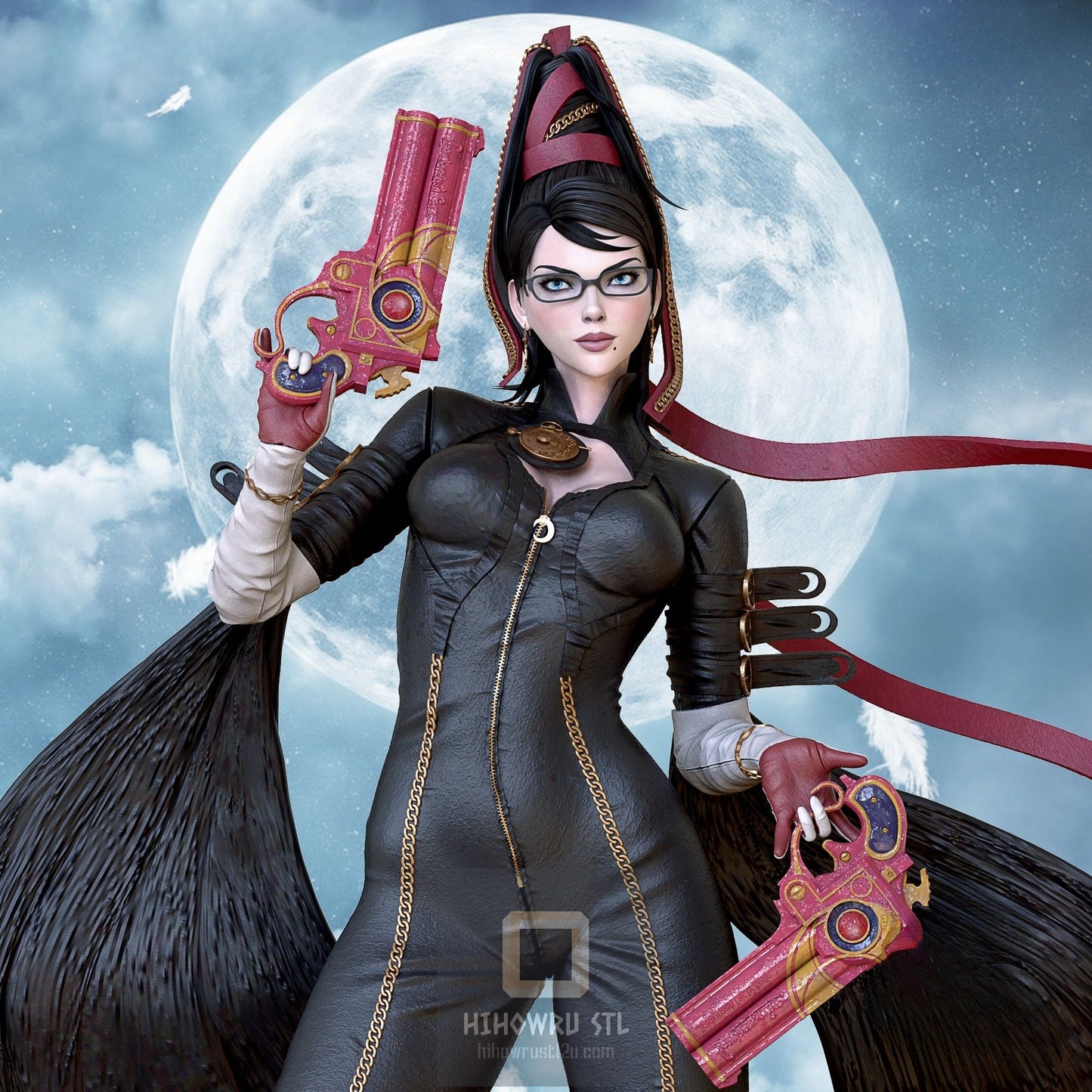 4377 Cereza - Bayonetta - STL 3D Print Files