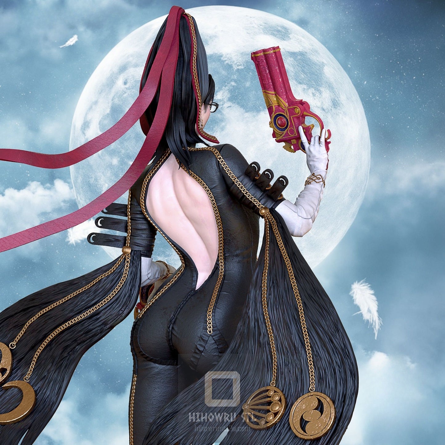 4377 Cereza - Bayonetta - STL 3D Print Files