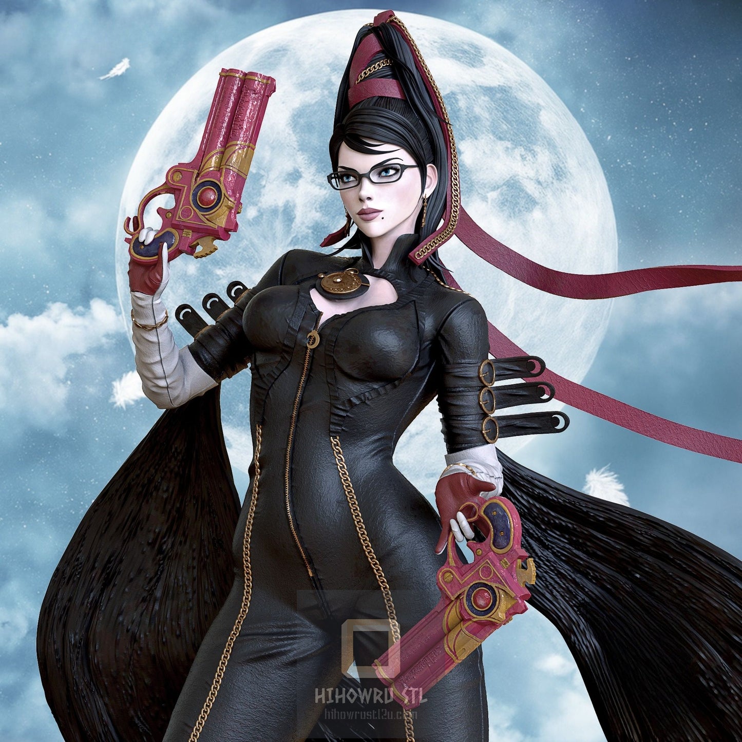4377 Cereza - Bayonetta - STL 3D Print Files
