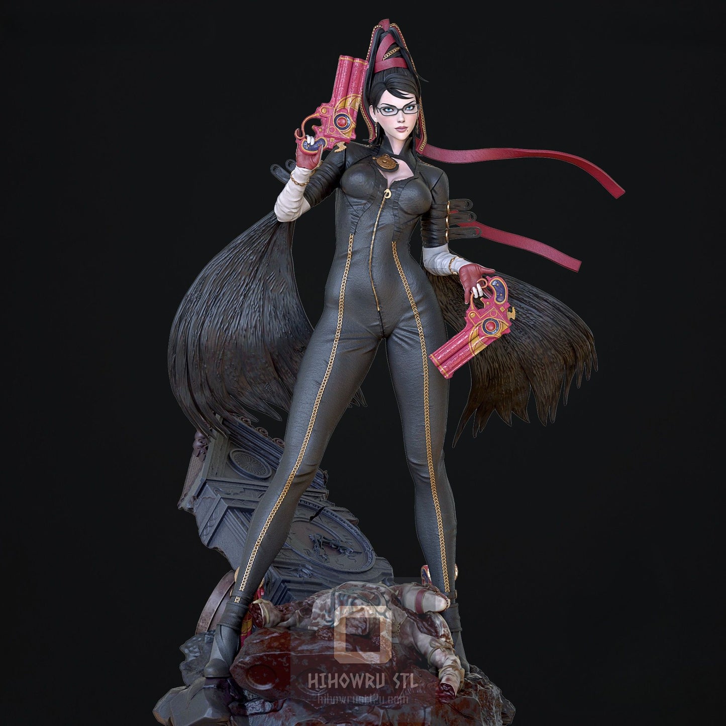 4377 Cereza - Bayonetta - STL 3D Print Files