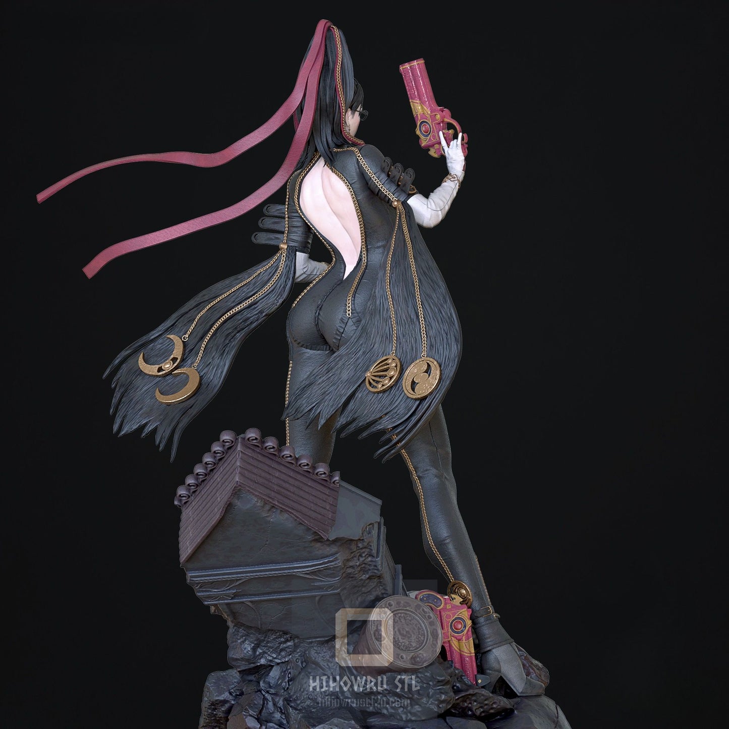 4377 Cereza - Bayonetta - STL 3D Print Files