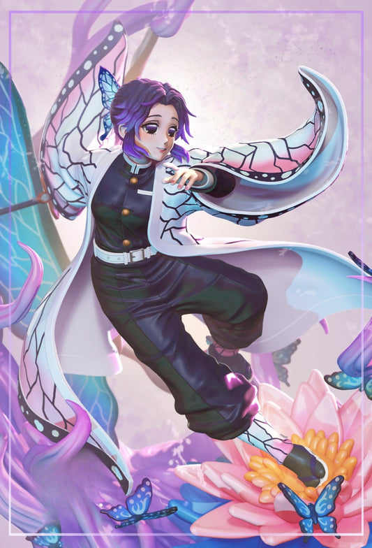3986 Shinobu Kocho - Kimetsu no Yaiba - STL 3D Print Files