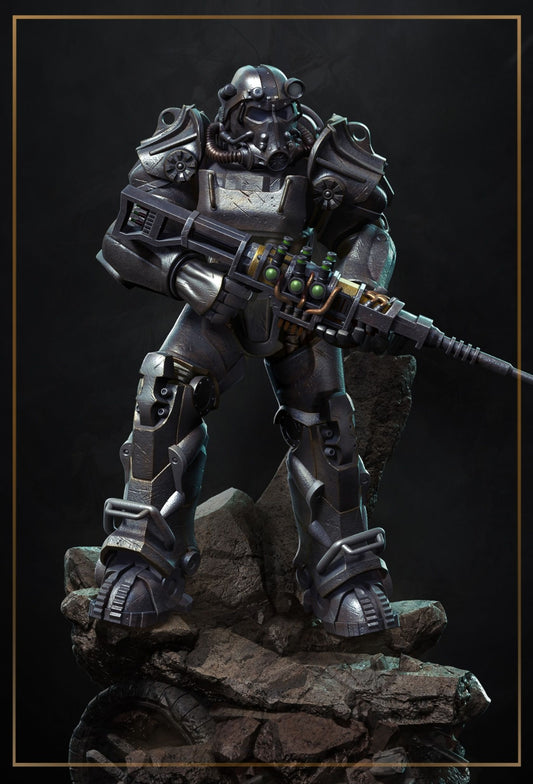 4095 T-60 Power Armor - Fallout 4  - STL 3D Print Files
