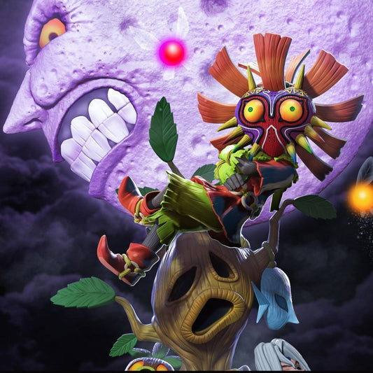 3340 Skull Kid - The Legend of Zelda - STL 3D Print Files