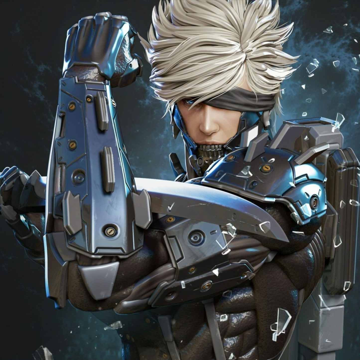 3658 Raiden - Metal Gear - STL 3D Print Files