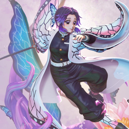 3986 Shinobu Kocho - Kimetsu no Yaiba - STL 3D Print Files