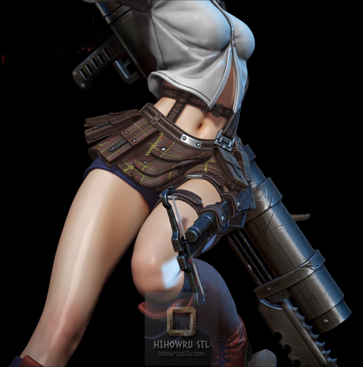 5333 Lady - Devil May Cry - STL 3D Print Files