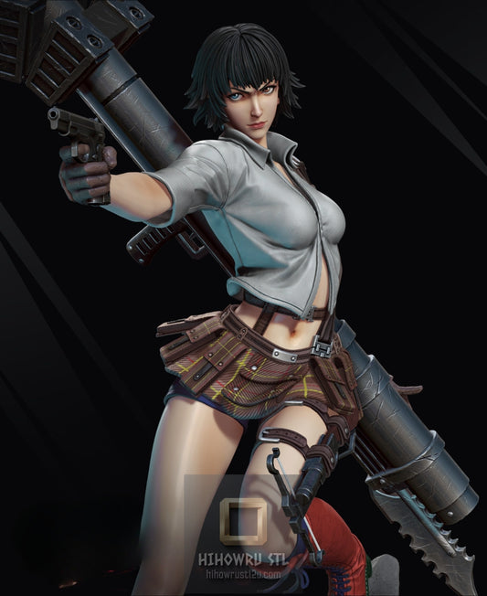 5333 Lady - Devil May Cry - STL 3D Print Files
