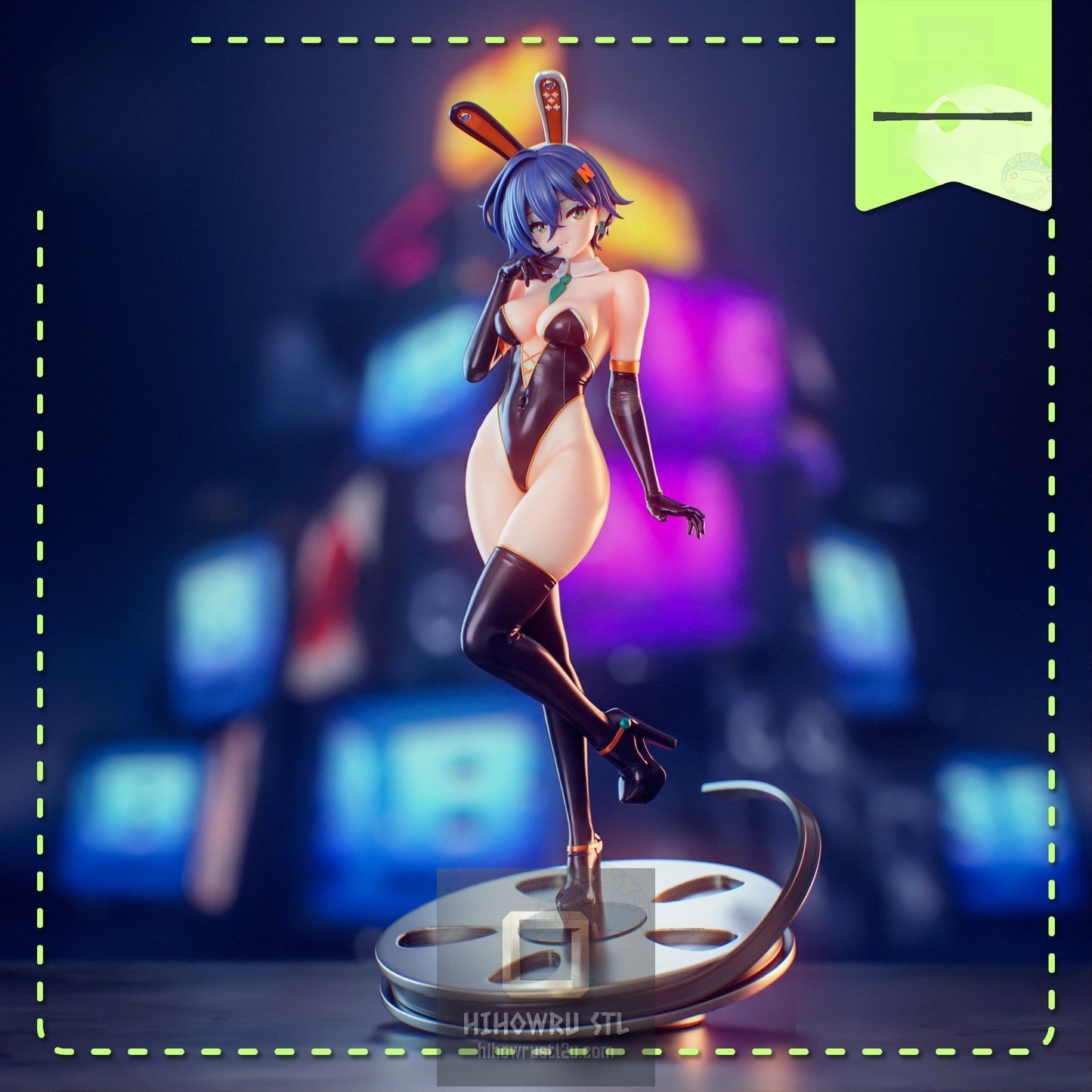 5407 Belle Bunny - Zenless Zone Zero - STL 3D Print Files