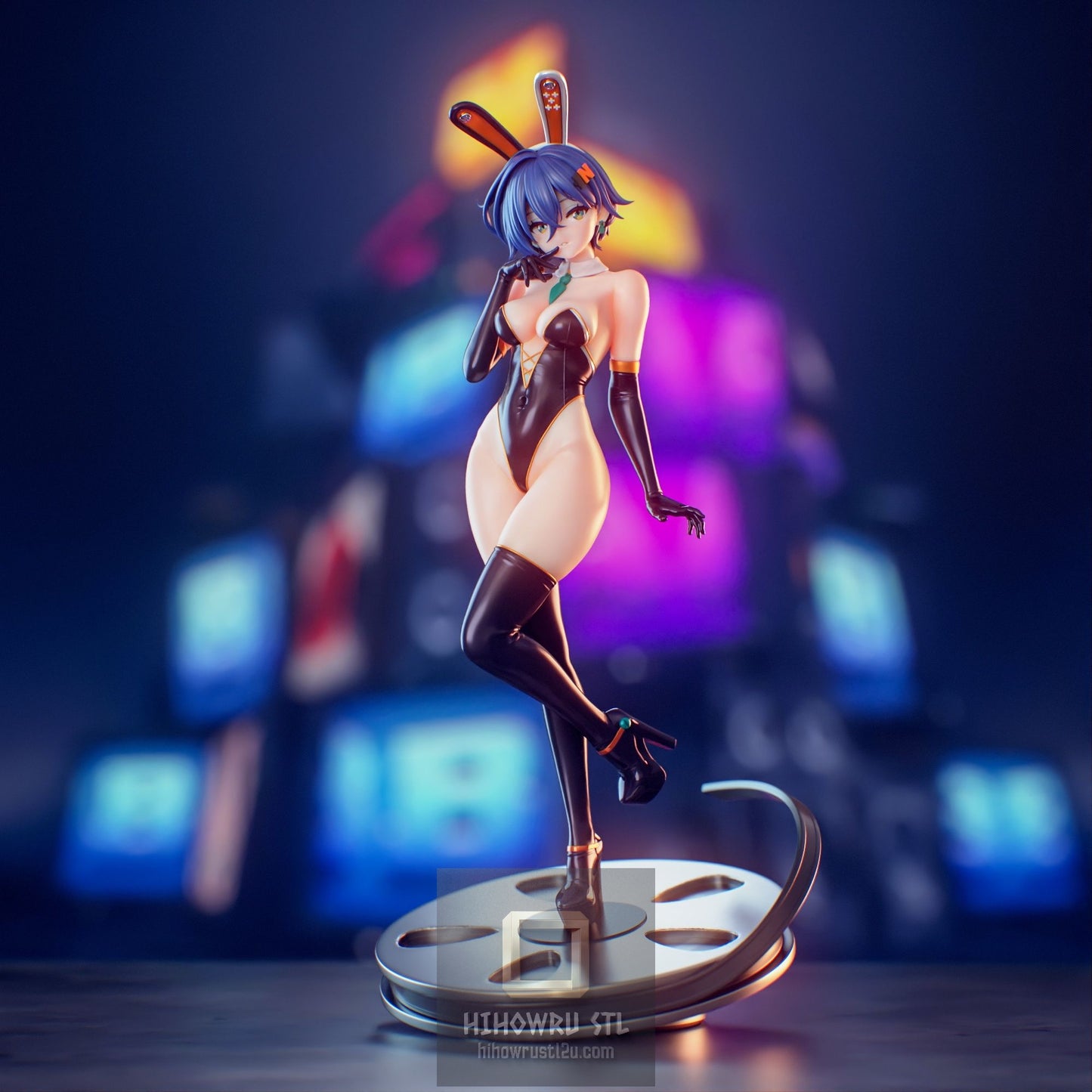 5407 Belle Bunny - Zenless Zone Zero - STL 3D Print Files