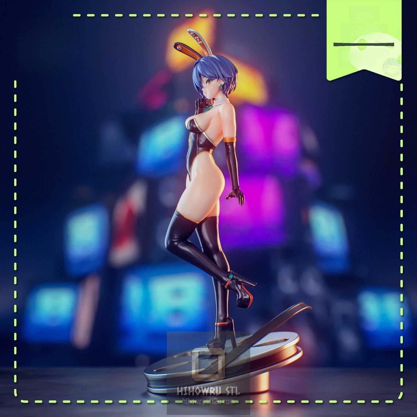 5407 Belle Bunny - Zenless Zone Zero - STL 3D Print Files