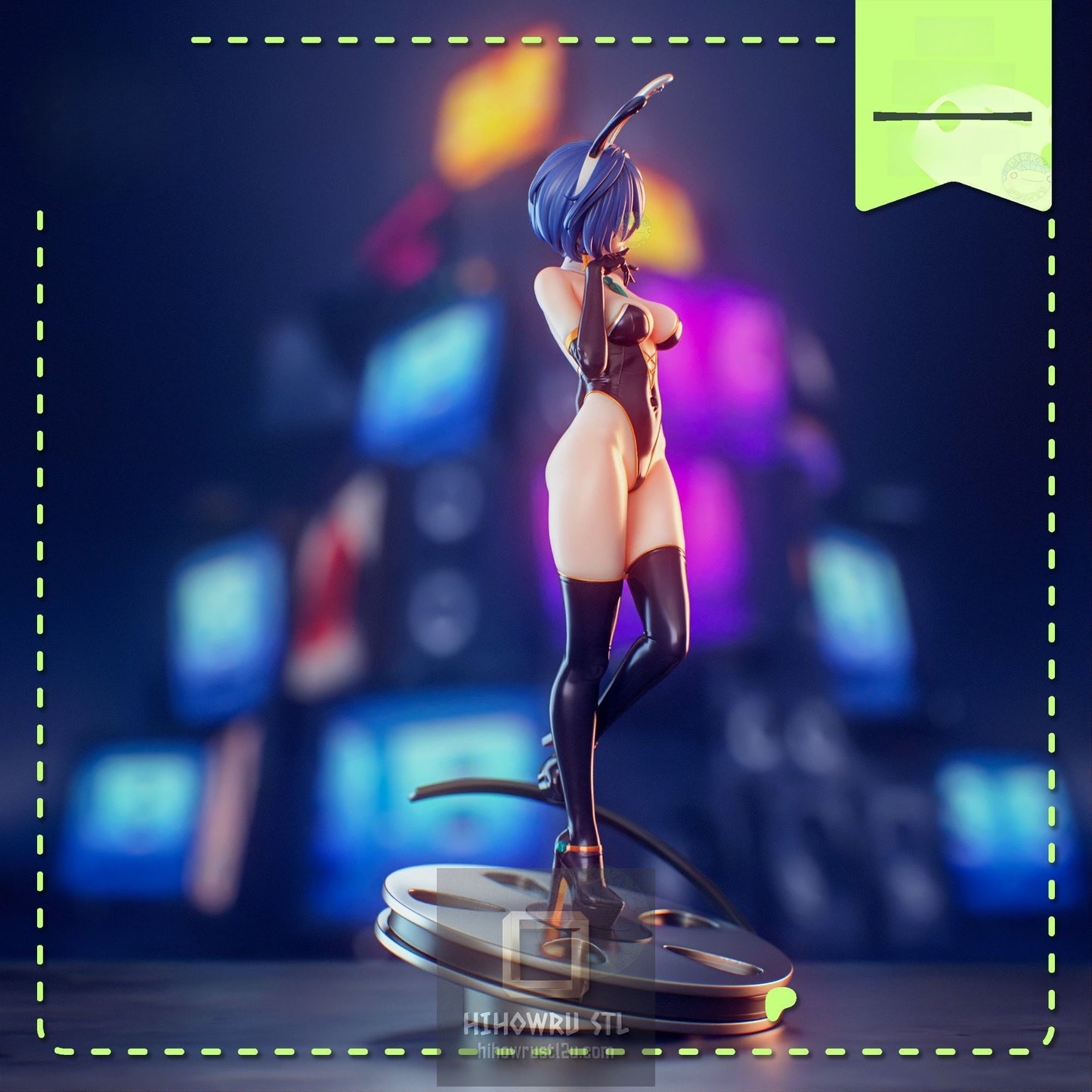 5407 Belle Bunny - Zenless Zone Zero - STL 3D Print Files