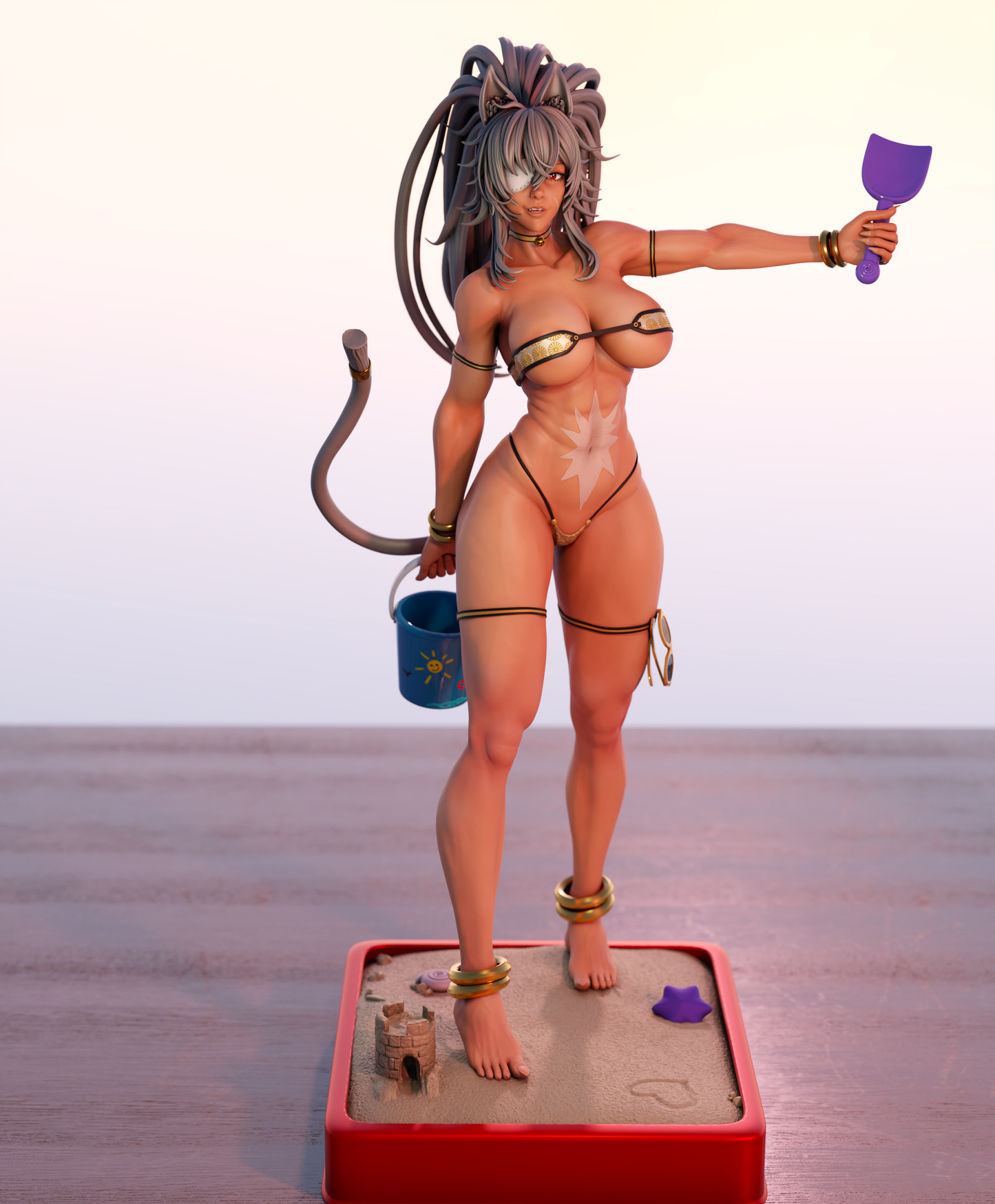 2777 Ghislaine Dedoldia NSFW - Mushoku Tensei - STL 3D Print Files