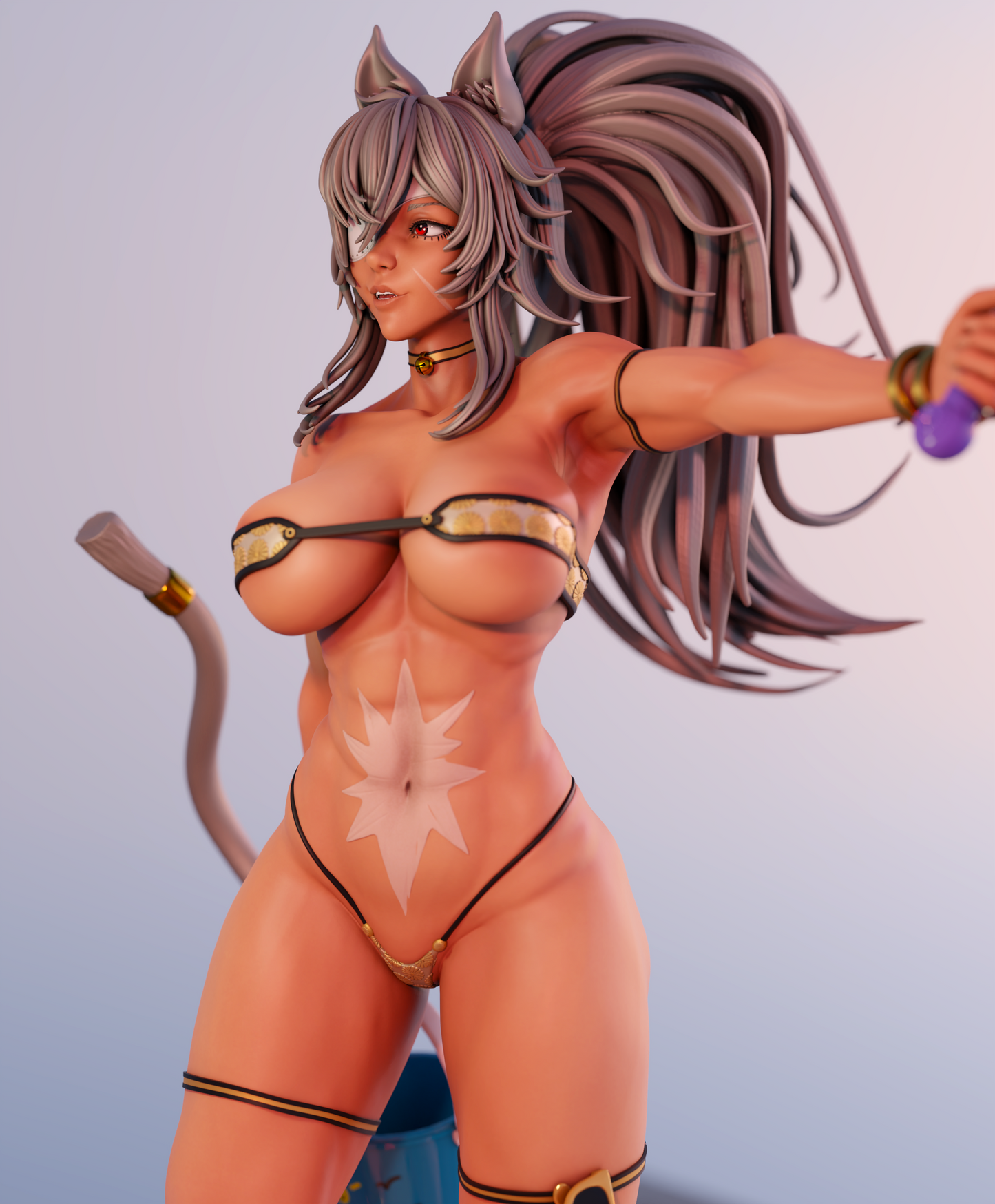 2777 Ghislaine Dedoldia NSFW - Mushoku Tensei - STL 3D Print Files