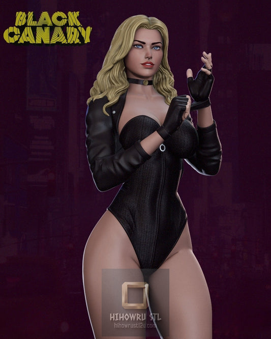 5203 Black Canary NSFW - DC Comics - STL 3D Print Files