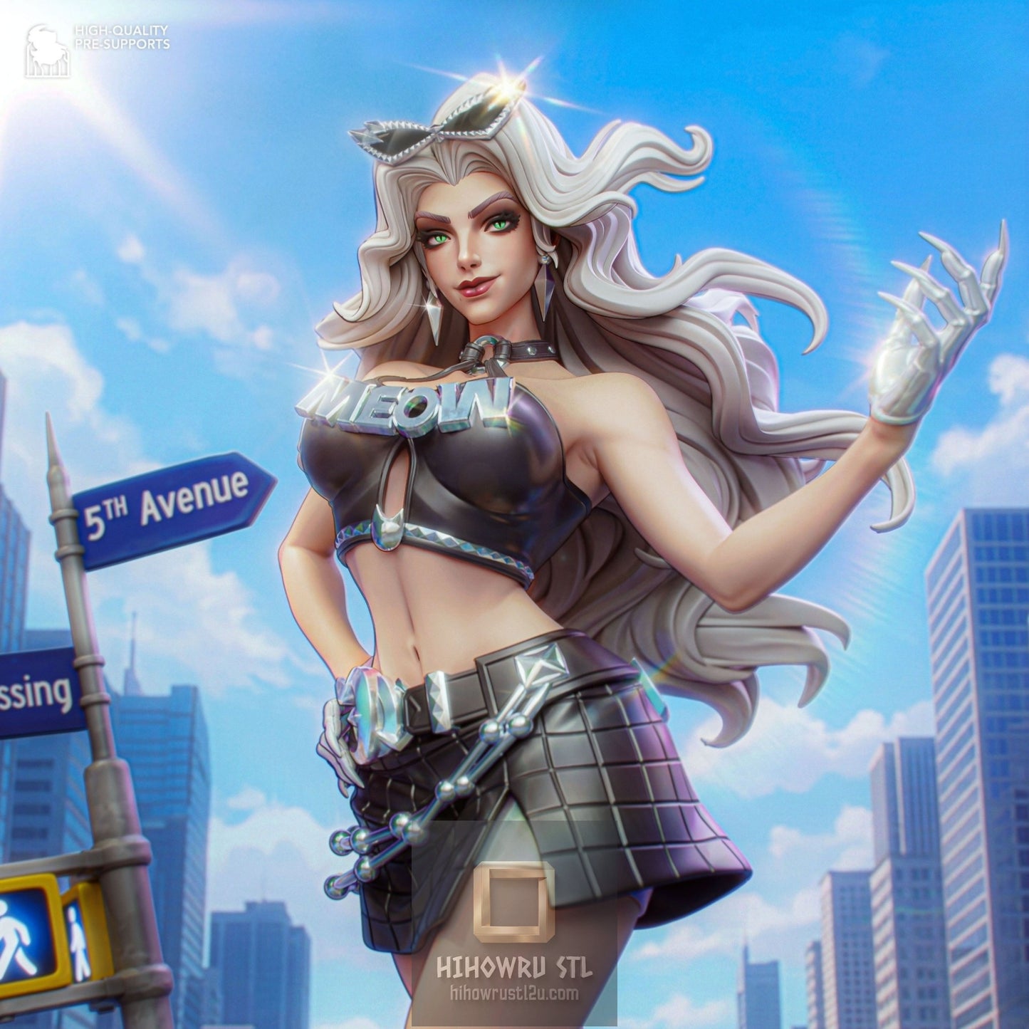 5332 Black Cat - Marvel Comics - STL 3D Print Files