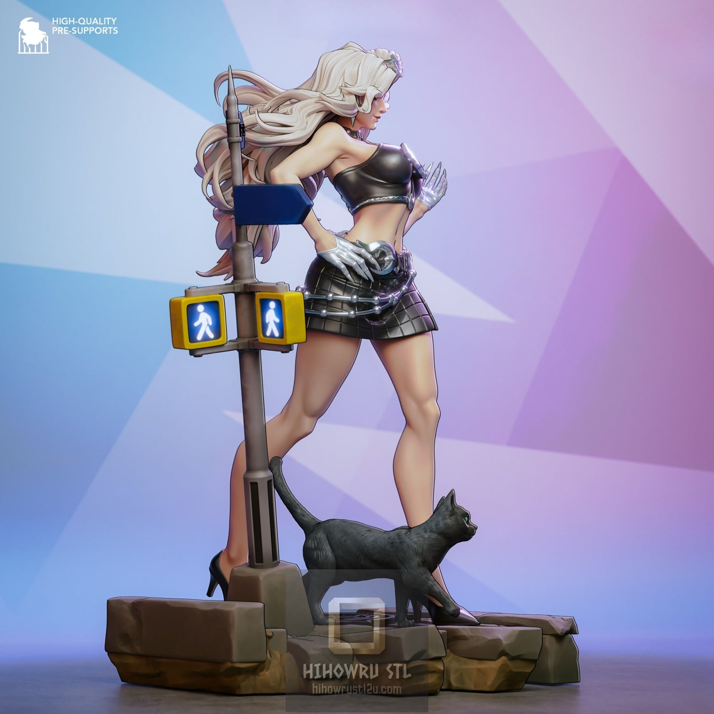 5332 Black Cat - Marvel Comics - STL 3D Print Files