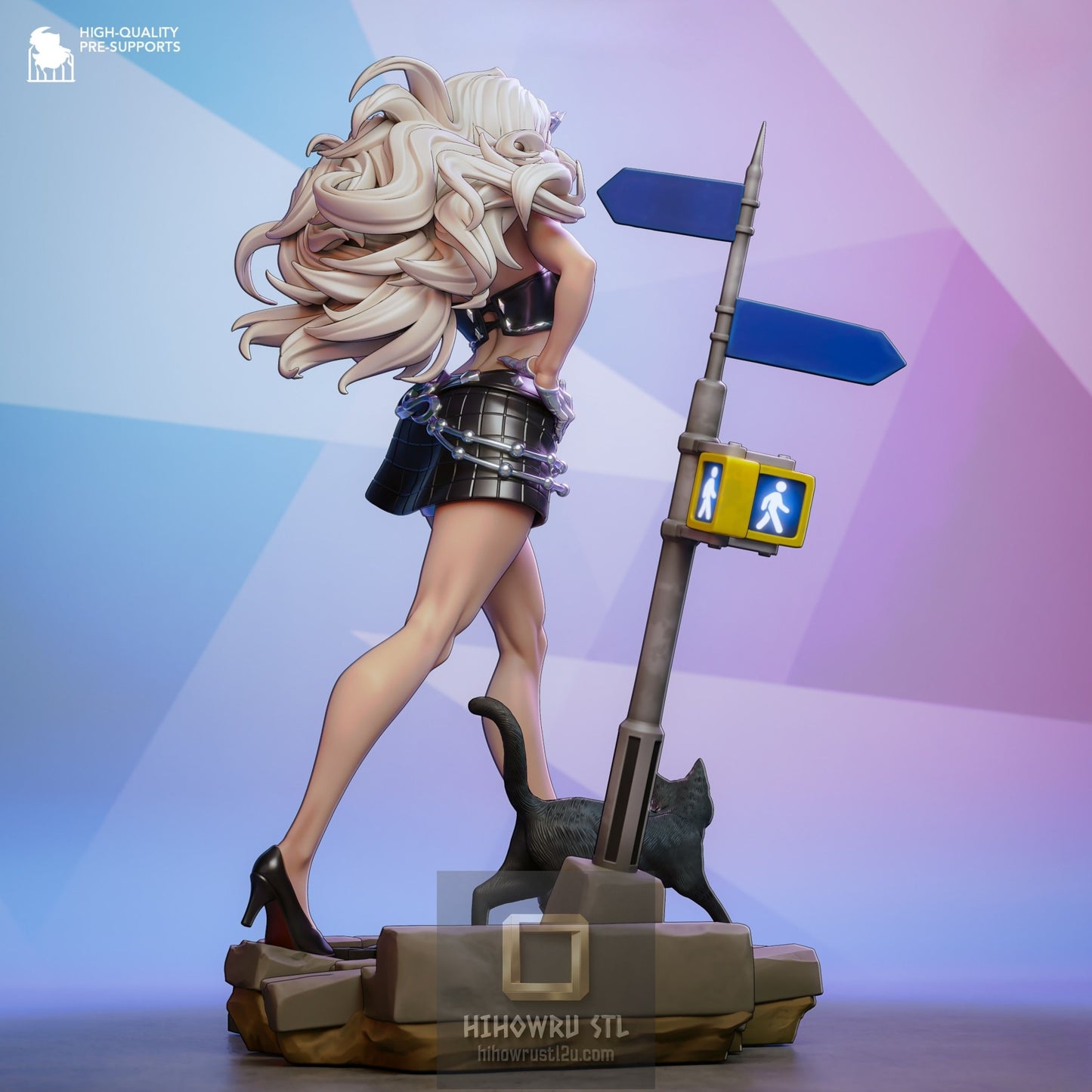 5332 Black Cat - Marvel Comics - STL 3D Print Files