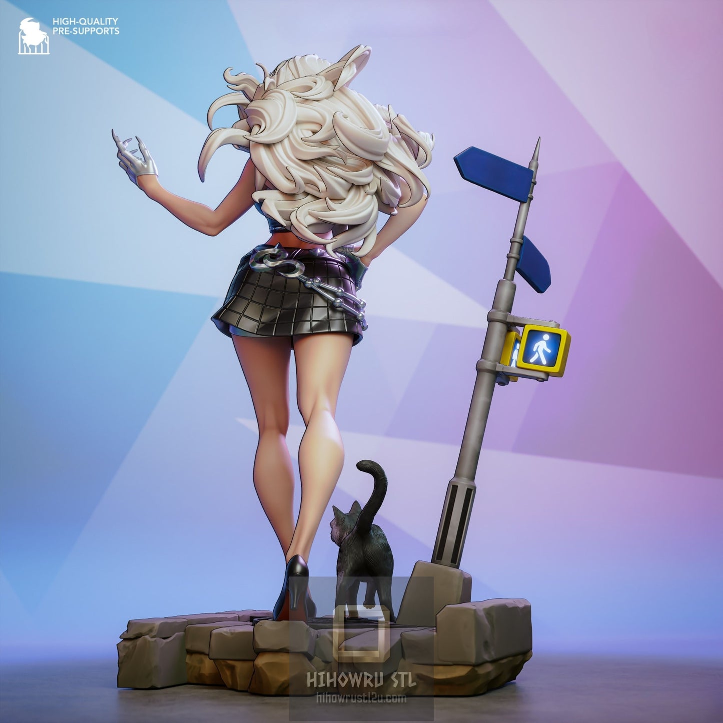 5332 Black Cat - Marvel Comics - STL 3D Print Files