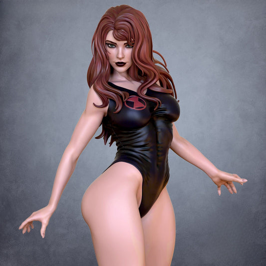 4028  Black Widow Swimsuit NSFW - STL 3D Print Files