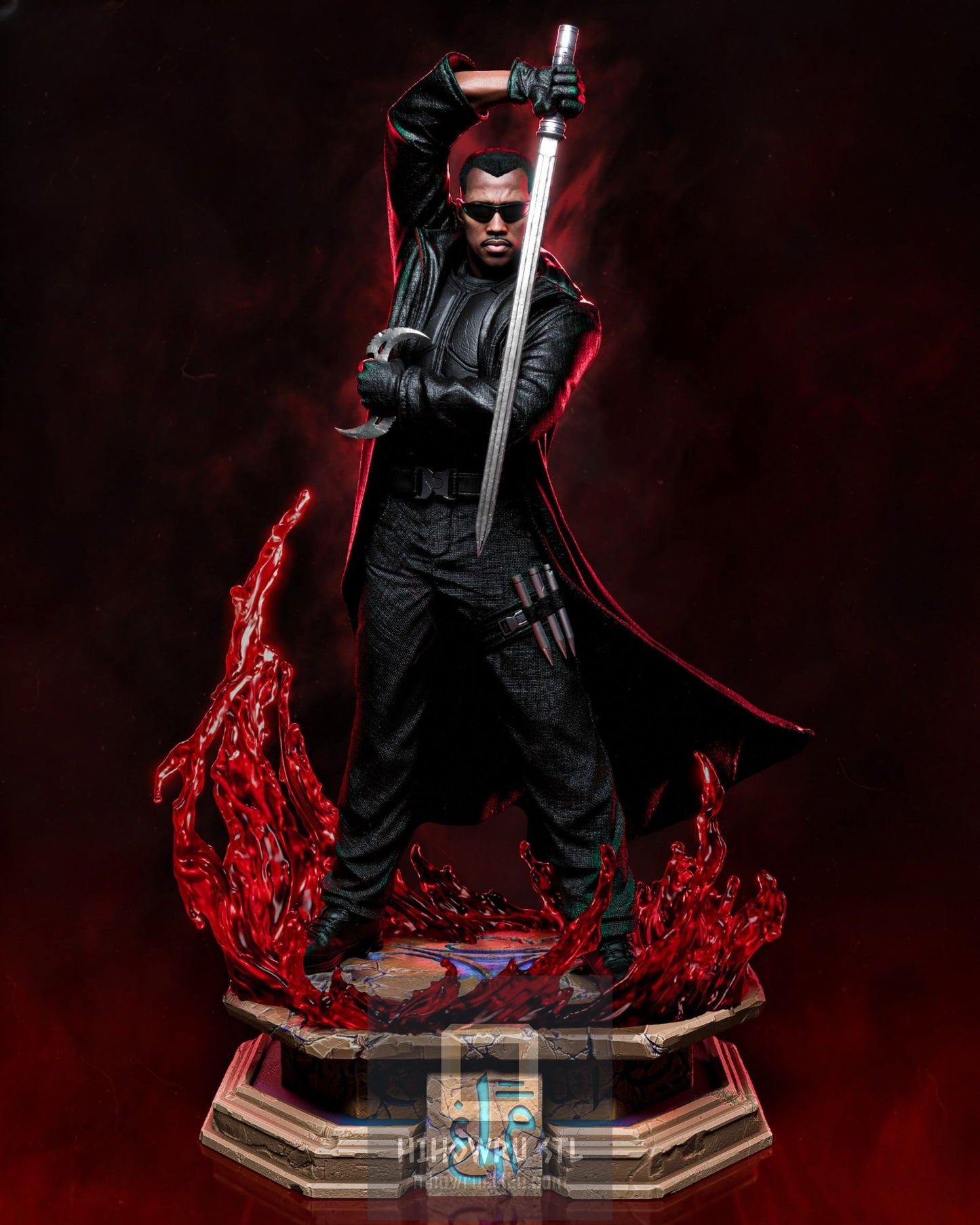 4463 Blade - Marvel Comics - STL 3D Print Files