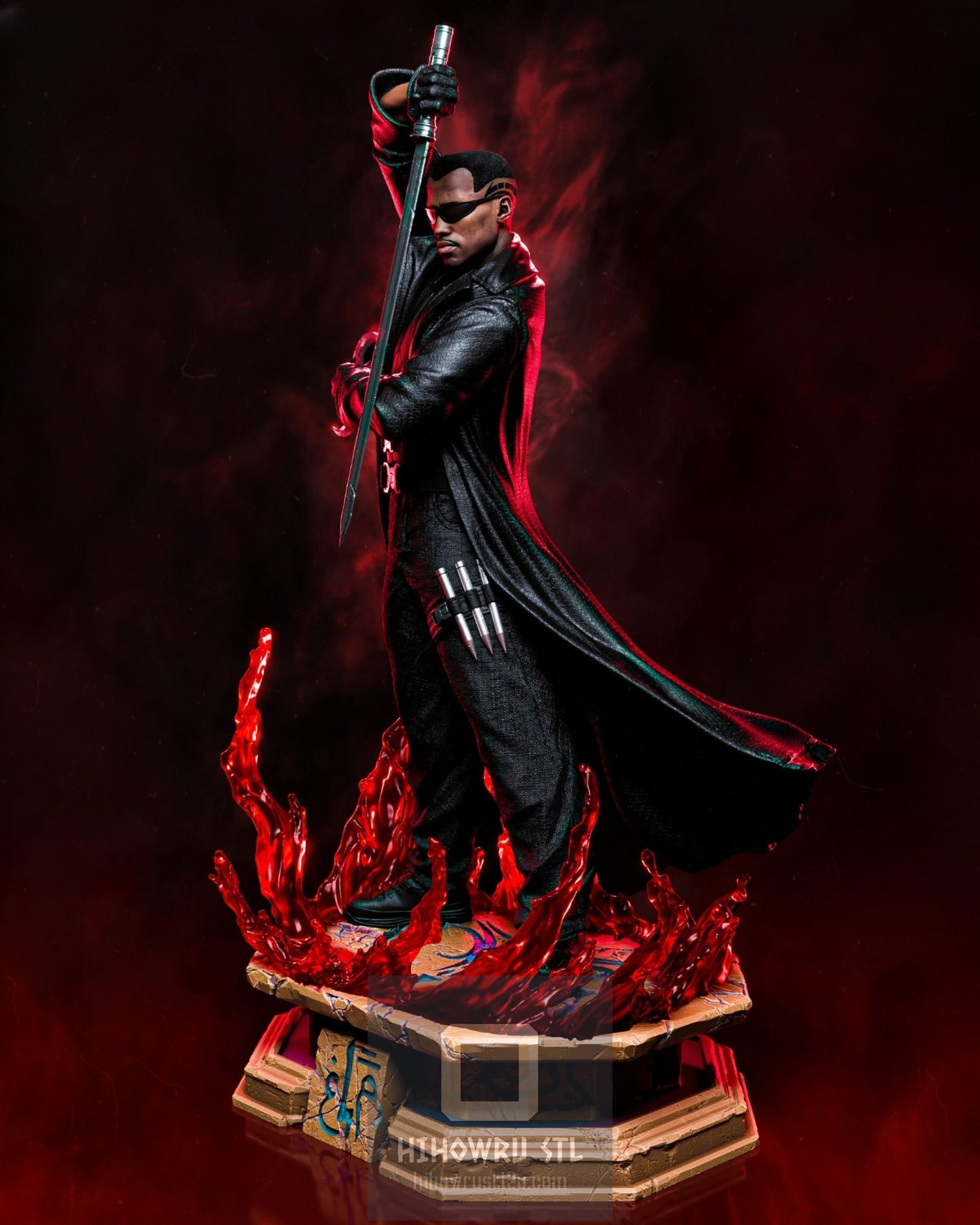 4463 Blade - Marvel Comics - STL 3D Print Files