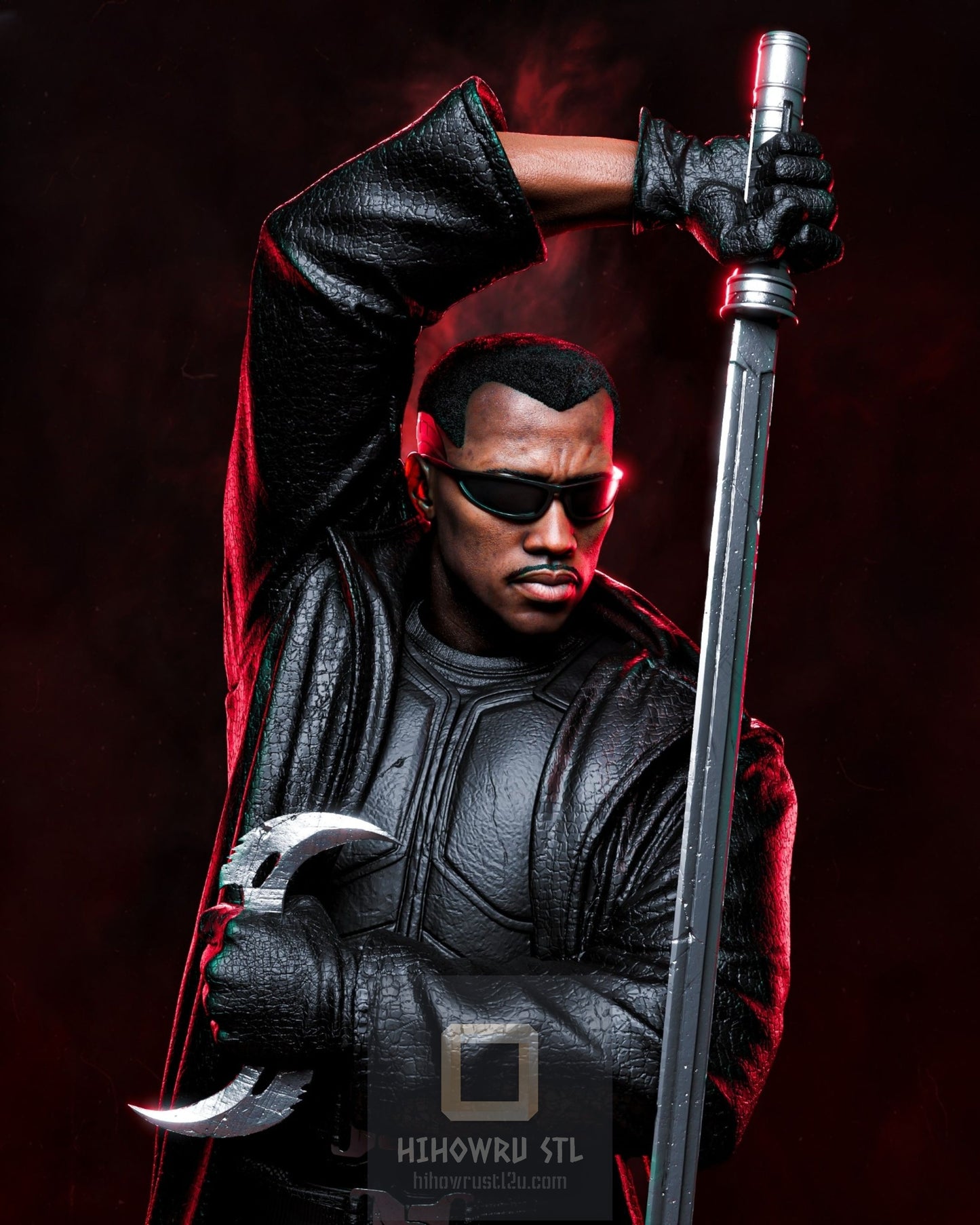 4463 Blade - Marvel Comics - STL 3D Print Files