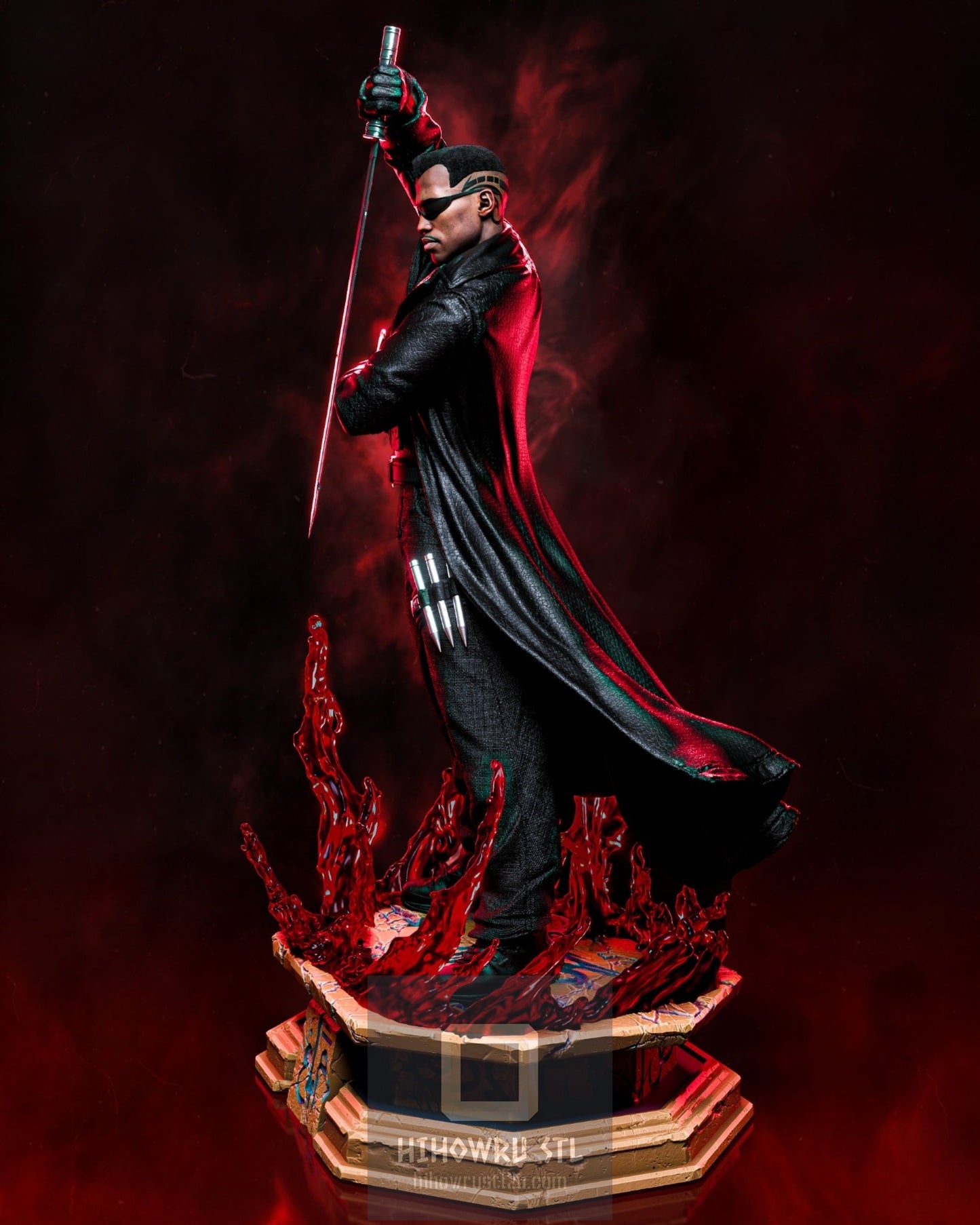 4463 Blade - Marvel Comics - STL 3D Print Files