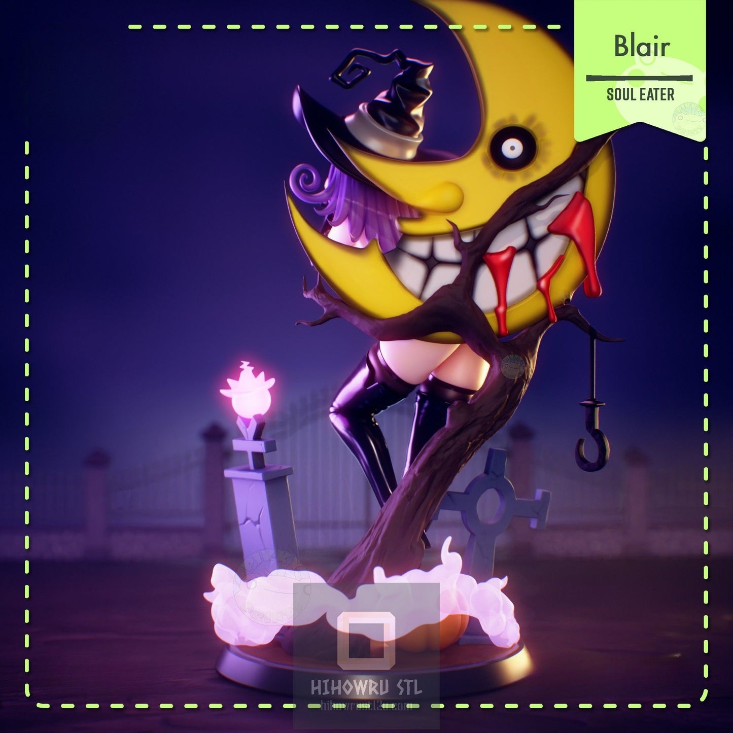 4869 Blair - Soul Eater - STL 3D Print Files