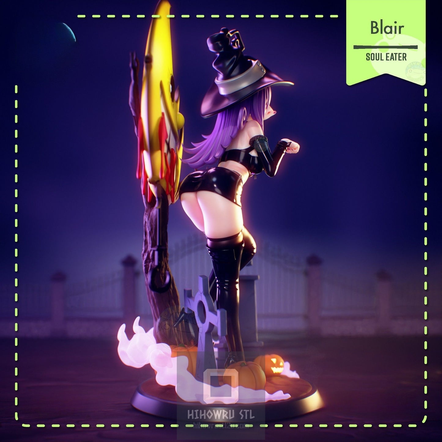 4869 Blair - Soul Eater - STL 3D Print Files