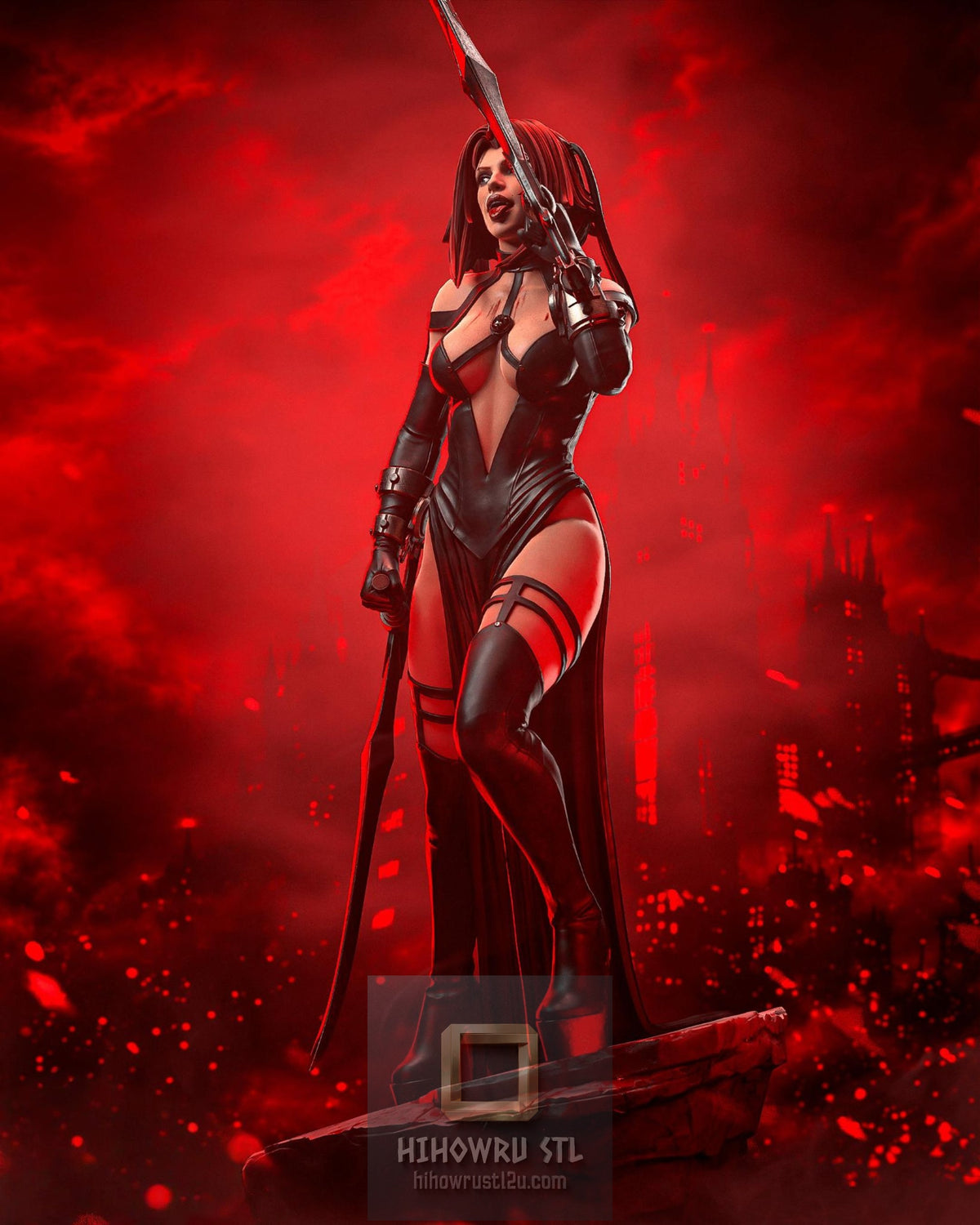 5575 Rayne - BloodRayne - STL 3D Print Files