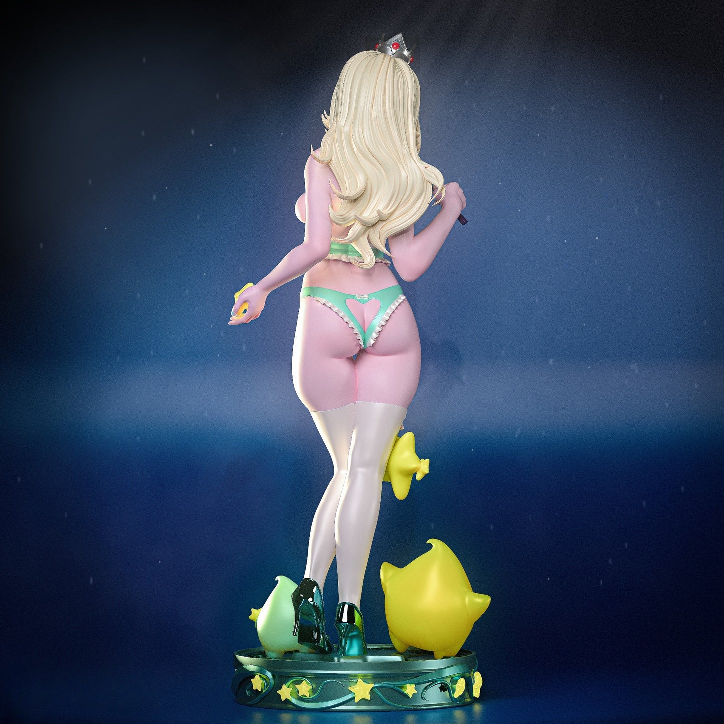 3387 Princess Rosalina - Super Mario - STL 3D Print Files