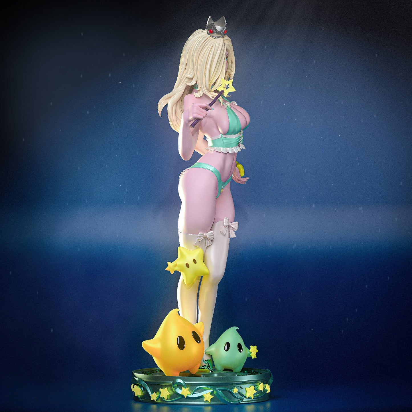 3387 Princess Rosalina - Super Mario - STL 3D Print Files