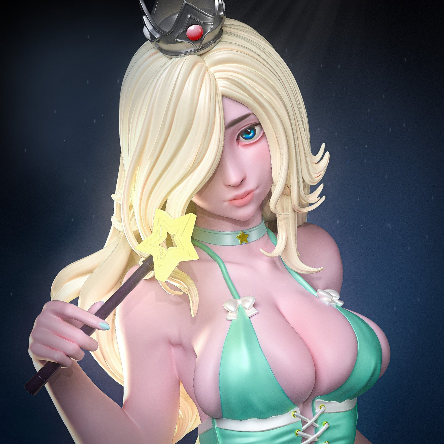 3387 Princess Rosalina - Super Mario - STL 3D Print Files