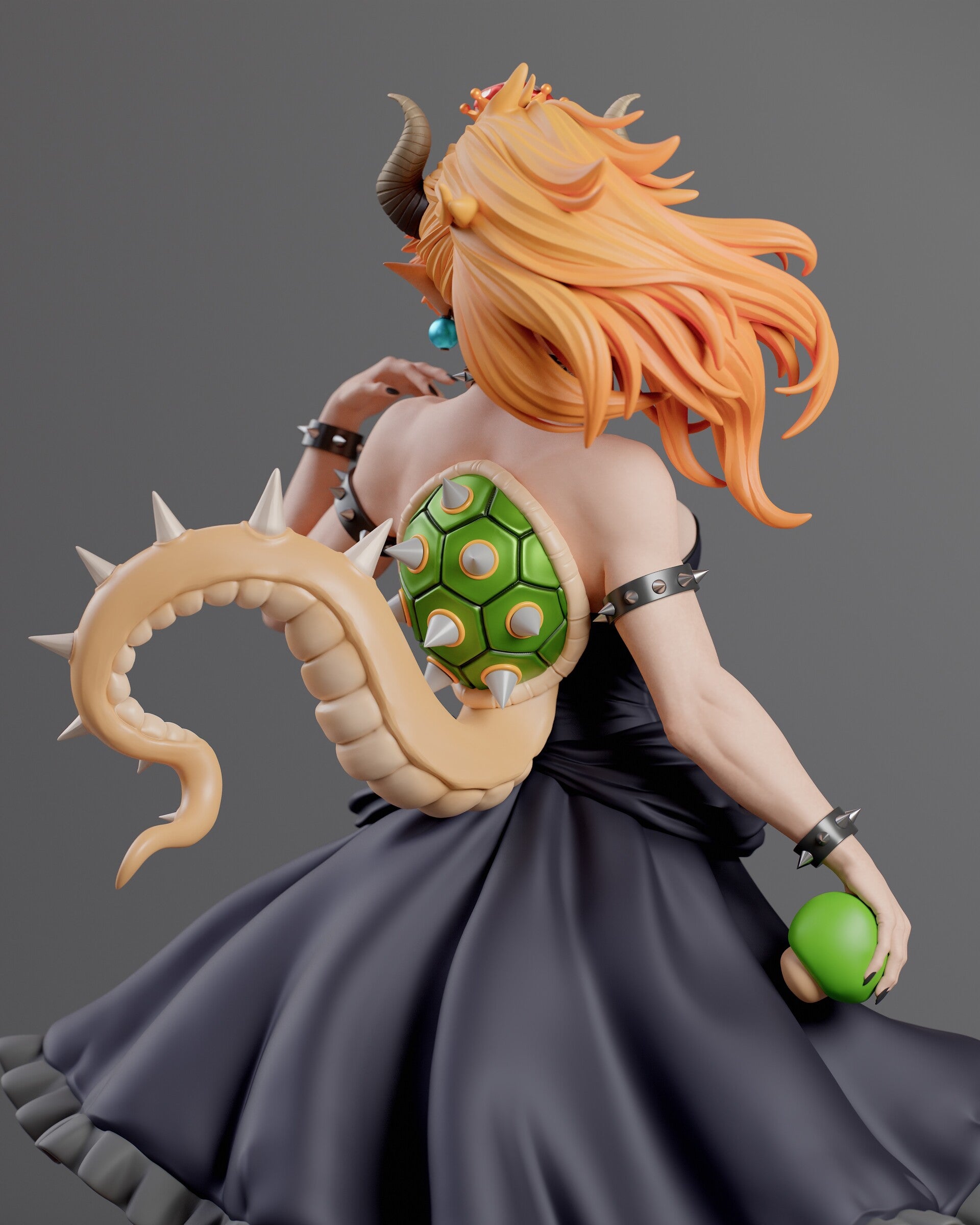 Bowsette R3 2923 Bowsette - Super Mario - STL 3D Print Files – My Stl