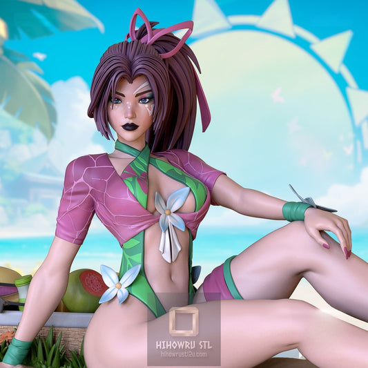 4946 Psylocke Breezy Butterfly - Marvel Rivals - STL 3D Print Files