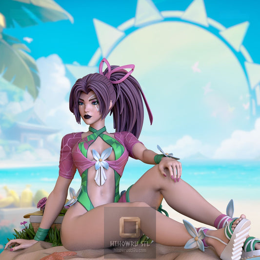 4946 Psylocke Breezy Butterfly - Marvel Rivals - STL 3D Print Files