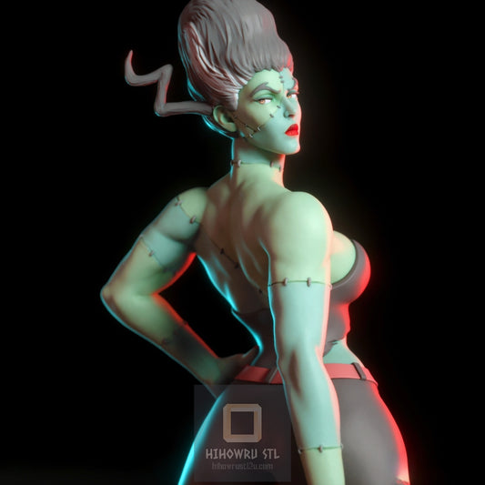 4382 Bride of Frankenstein NSFW - STL 3D Print Files