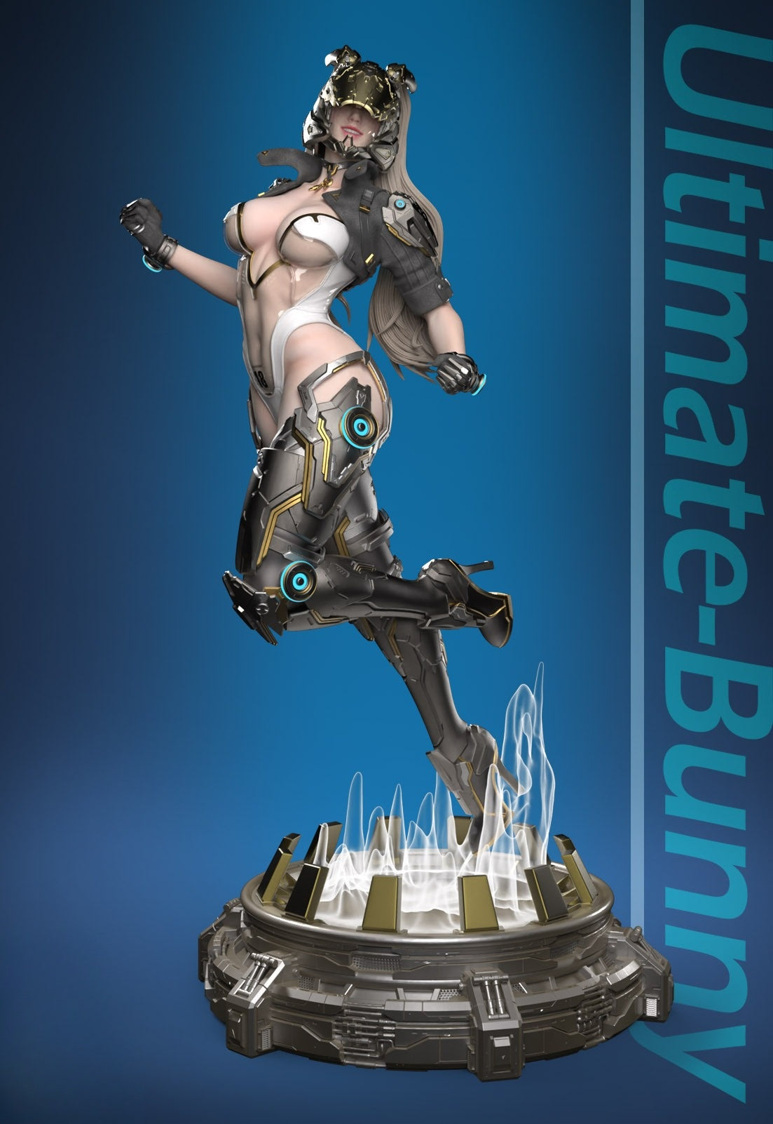 4209 Ultimate Bunny NSFW - The First Descendant  - STL 3D Print Files X 3D Animations