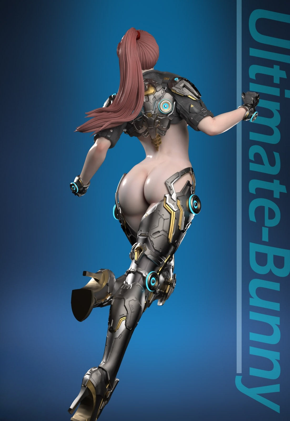 4209 Ultimate Bunny NSFW - The First Descendant  - STL 3D Print Files X 3D Animations