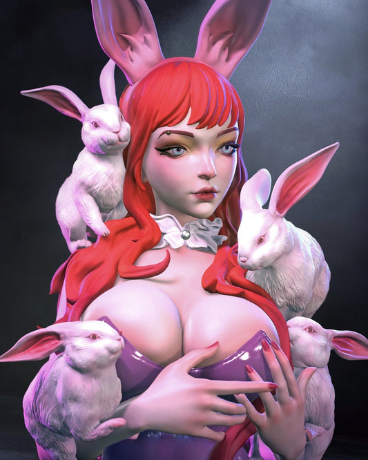 4152 Bunny Girl - STL 3D Print Files