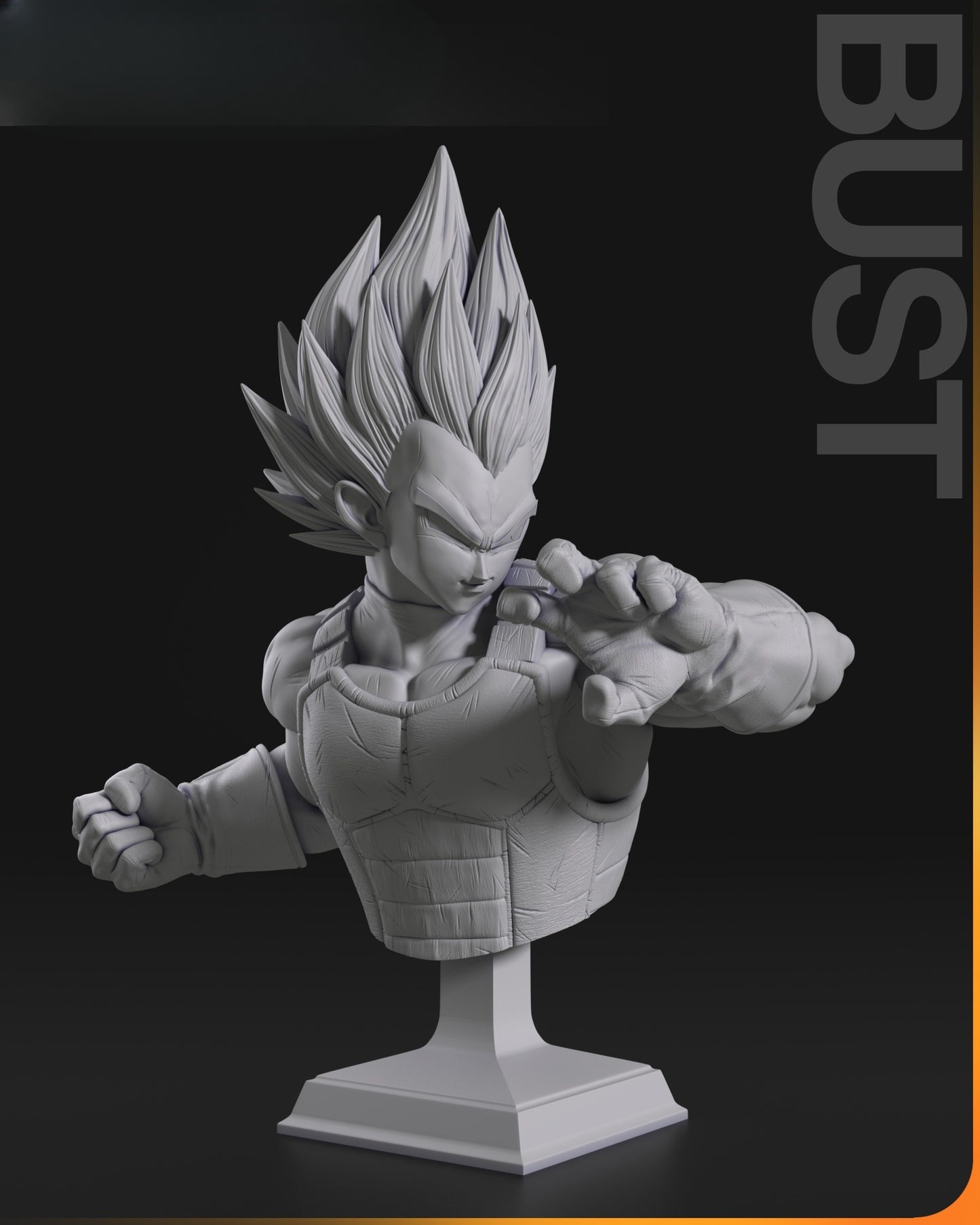 2939 Vegeta vs Broly - Dragon Ball Super - STL 3D Print Files