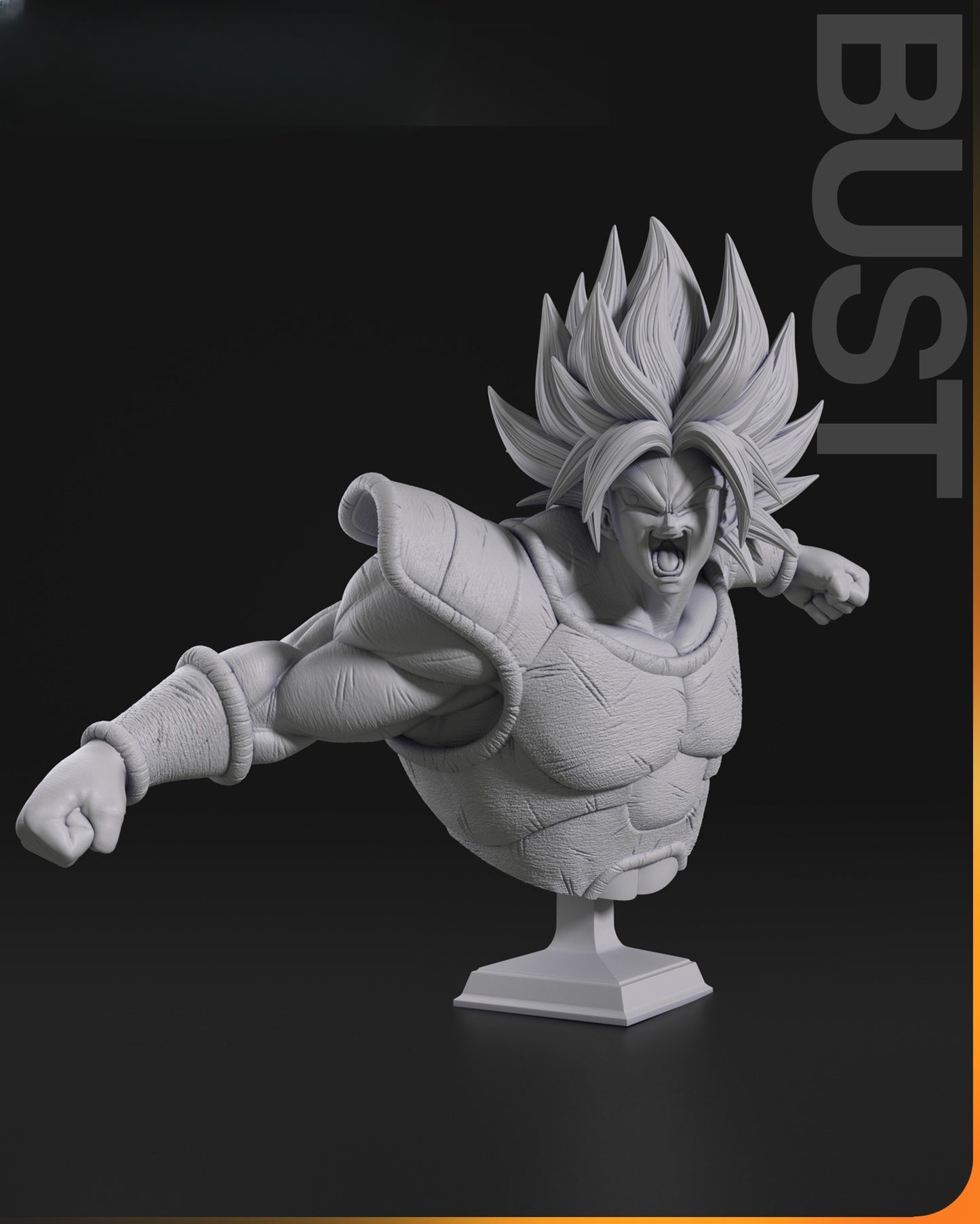 2939 Vegeta vs Broly - Dragon Ball Super - STL 3D Print Files