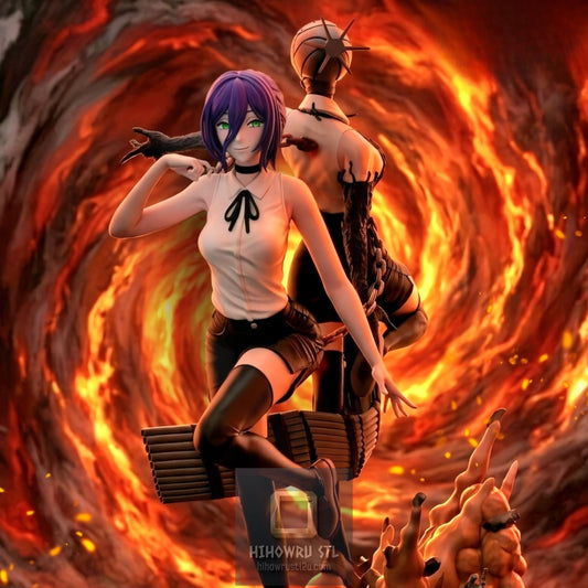 5253 Reze - Chainsaw Man - STL 3D Print Files