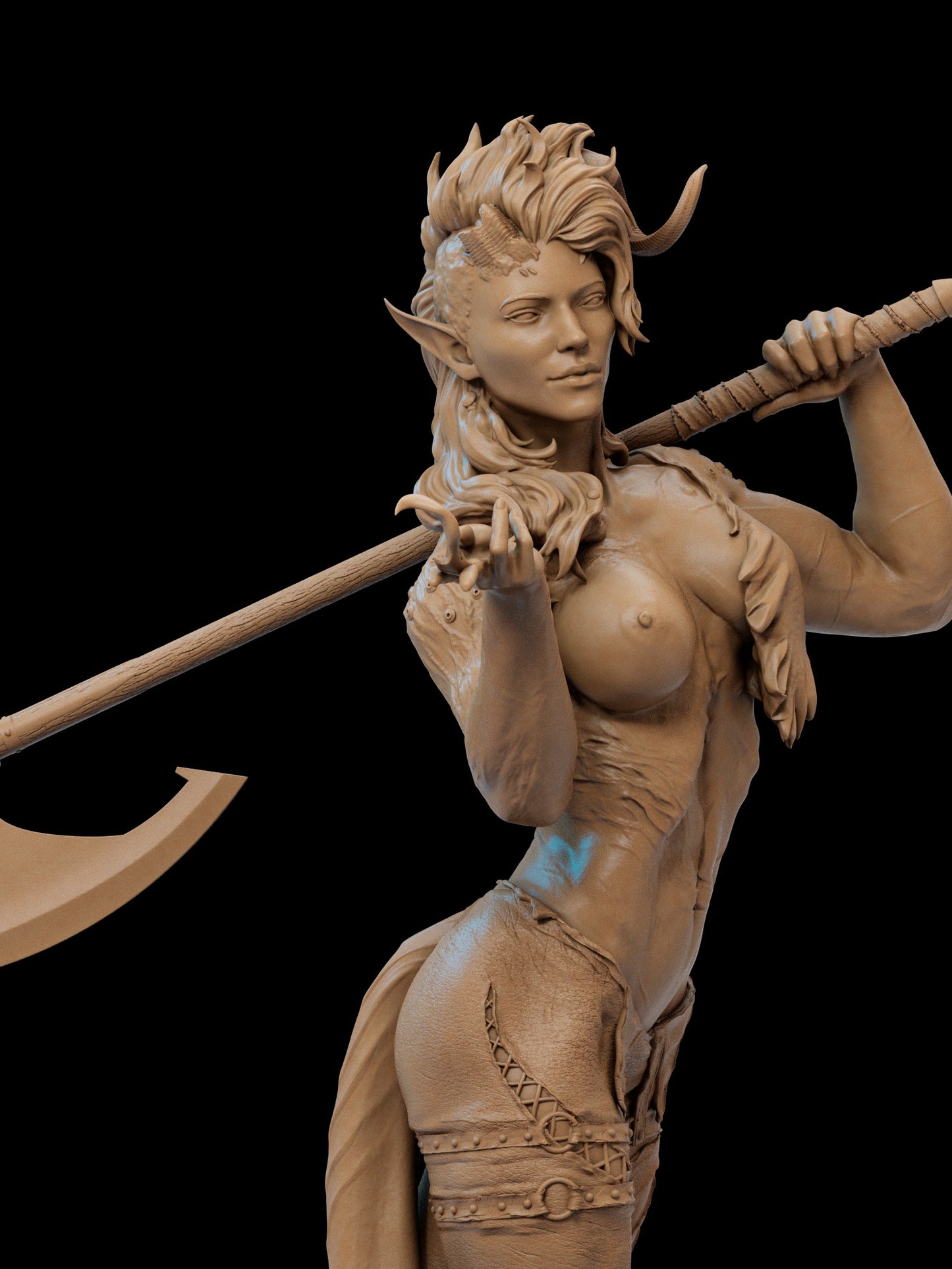 3544 Karlach NSFW - Baldurs Gate 3 - STL 3D Print Files