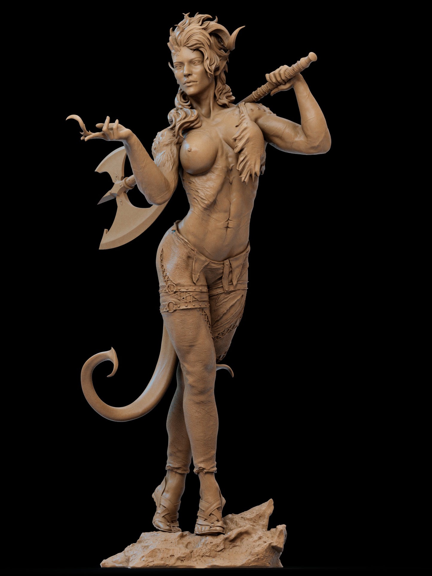 3544 Karlach NSFW - Baldurs Gate 3 - STL 3D Print Files