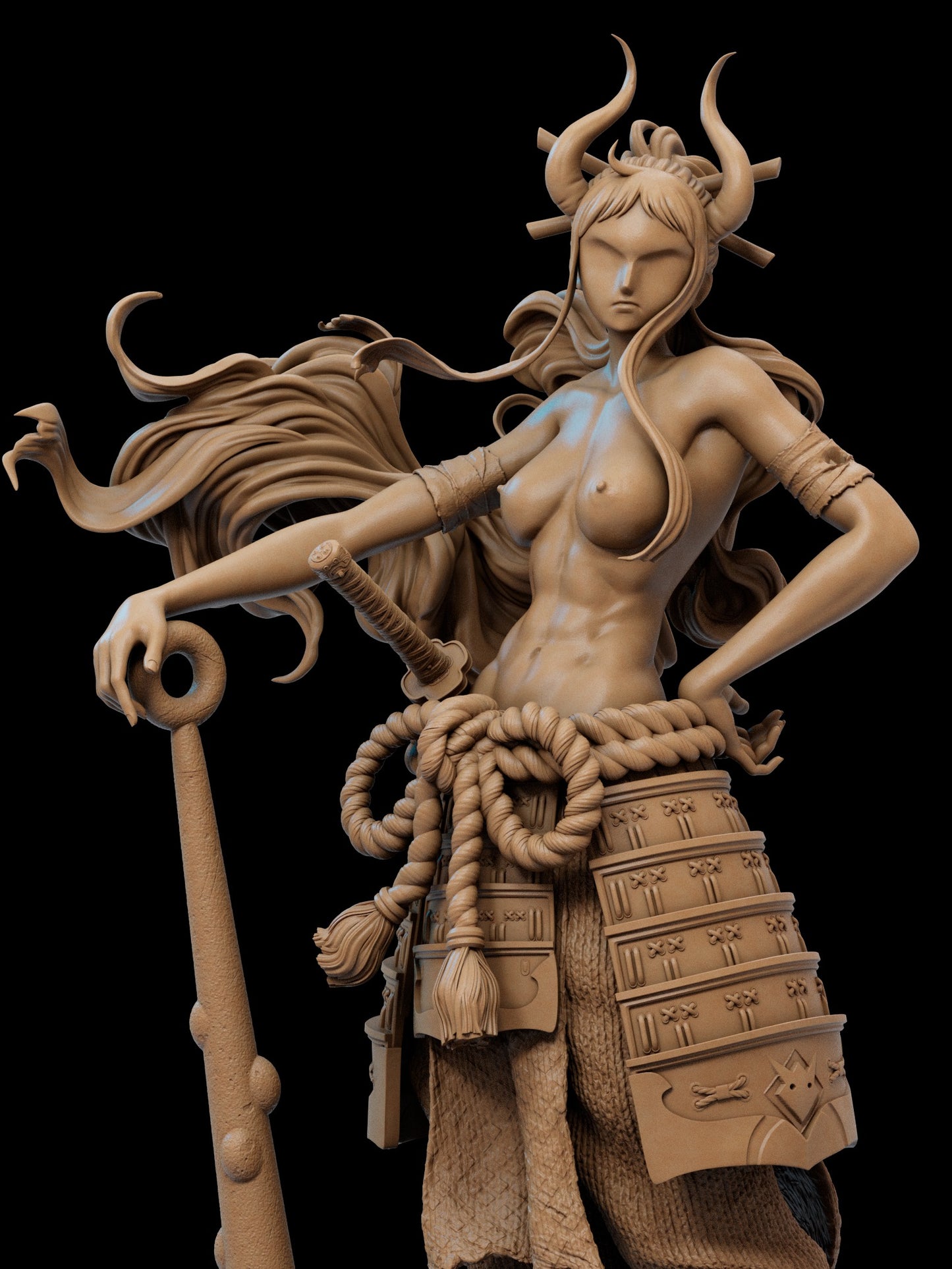 3545 Yamato NSFW - One Piece - STL 3D Print Files