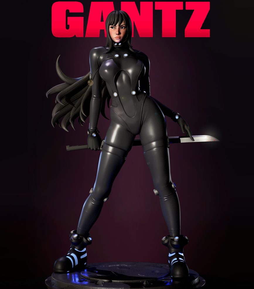 2095 Reika Shimohira NSFW - Gantz - STL 3D Print Files