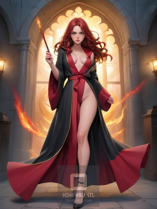 4366 Foxy Witches NSFW - STL 3D Print Files