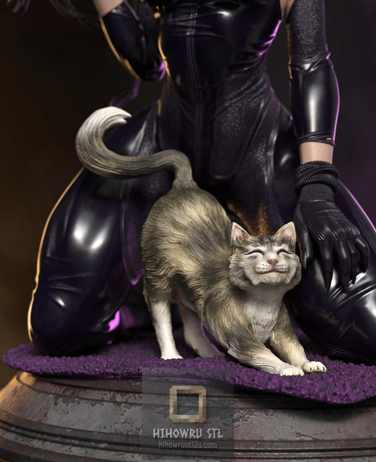 5626 Catwoman NSFW - DC COMICS - STL 3D Print Files